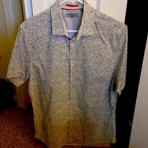 Ted Baker button down shirt, medium slim fit.